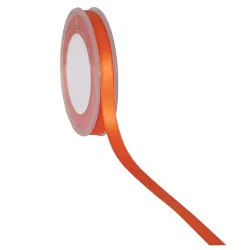 Double Faced Satin Ribbon; Orange
